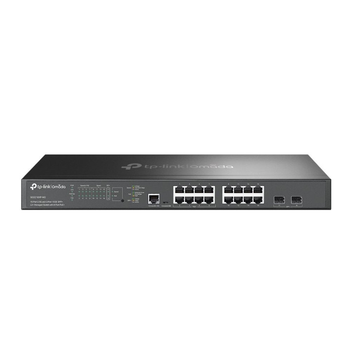 TP-LINK Omada 16-Port 2.5GBASE-T and 2-Port 10GE SFP L2